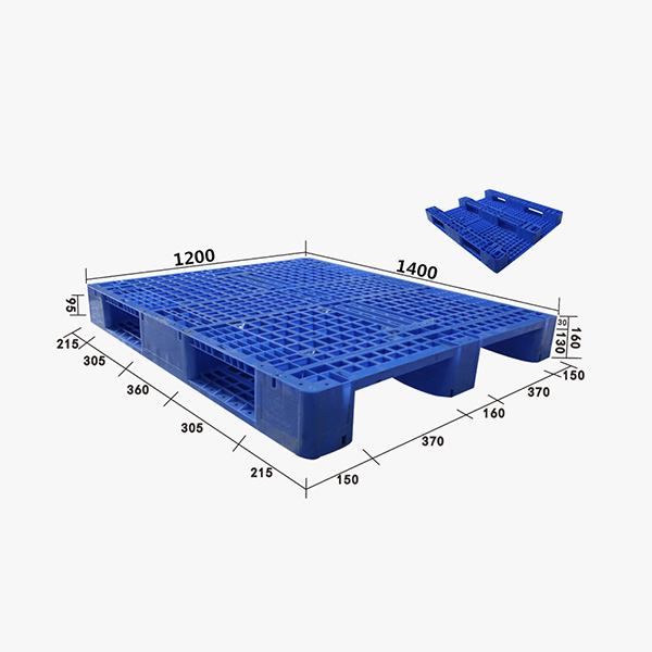 ZJ1412-160網(wǎng)格川字型塑料托盤