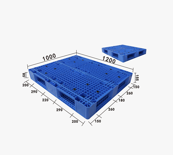 ZJ1210-155網(wǎng)格雙面型 塑料托盤