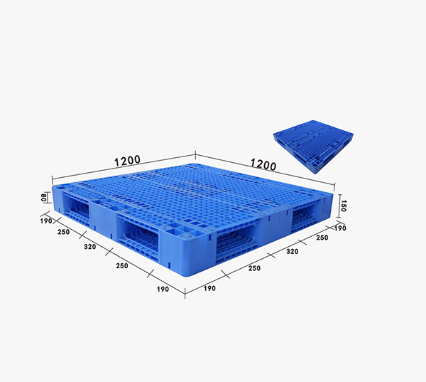ZJ1212-150網(wǎng)格雙面型塑料托盤
